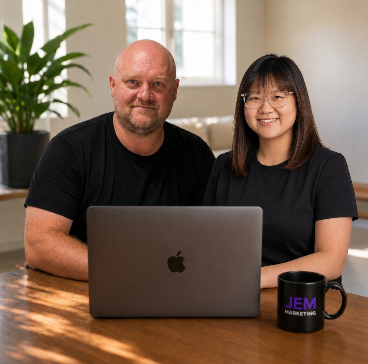 Joel and Audrey from JEM Marketing